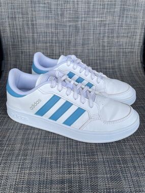 adidas gazelle silver green womens adidas Men's Daily 4.0 Shoes, Size 6.5, Clay/Black/White main image 0